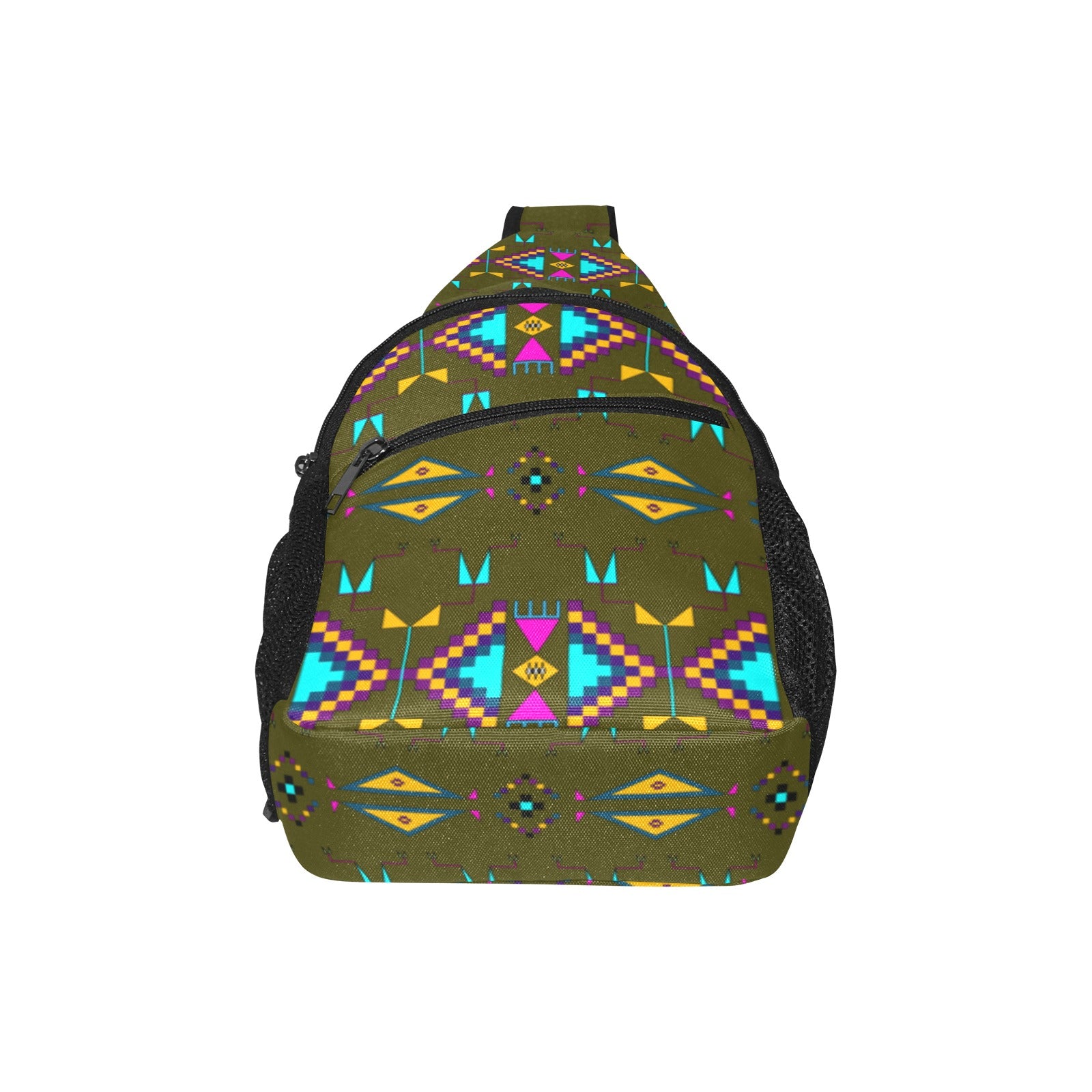Rite of Passage Olive Chest Bag