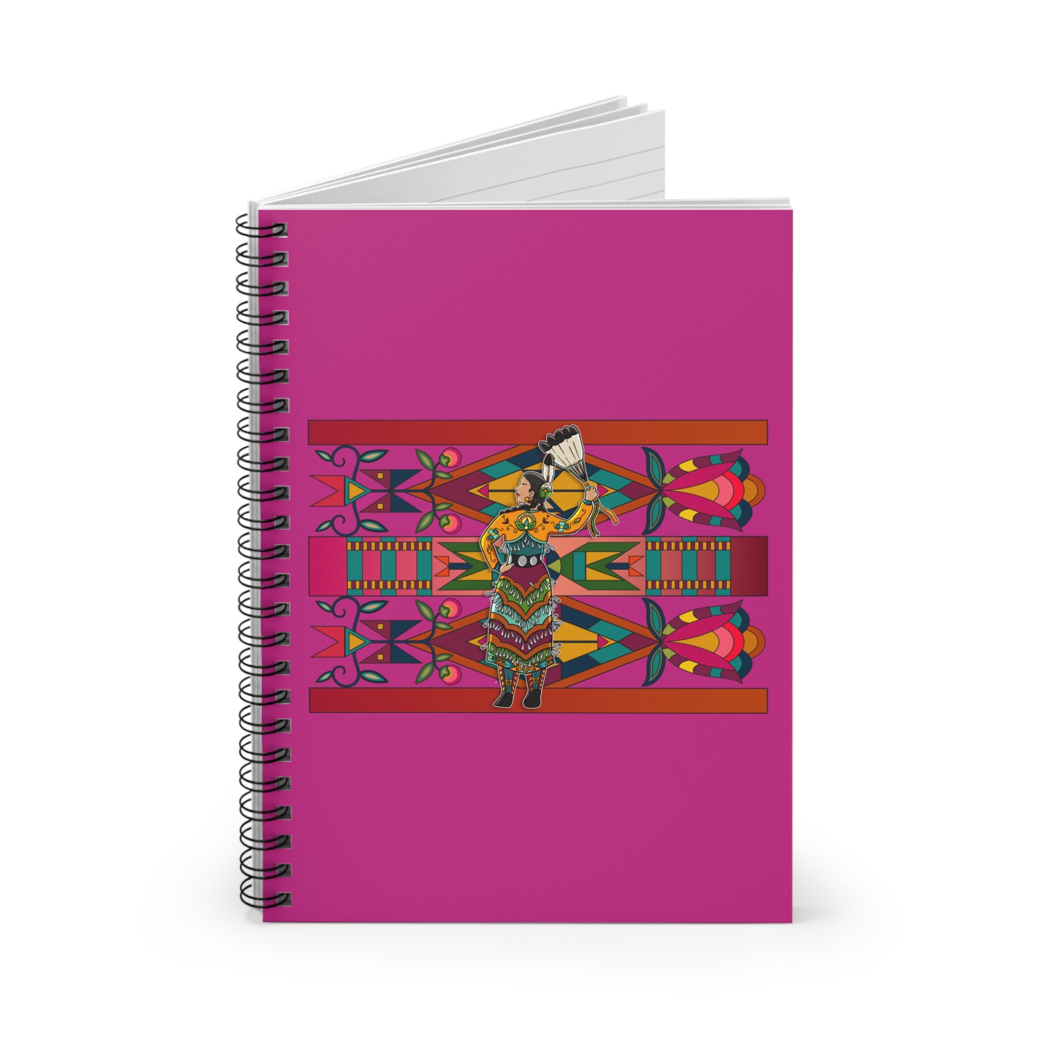 Jingle Dancer 4 FH Spiral Notebook