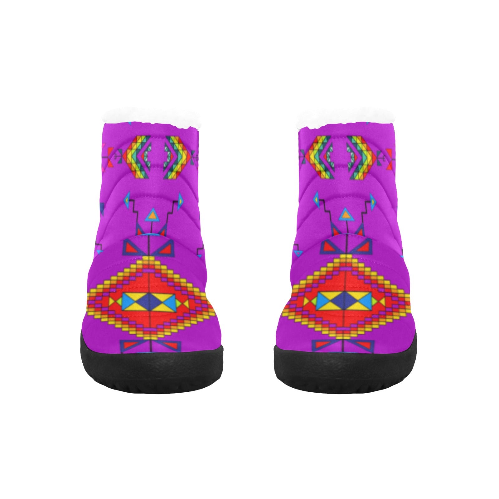 Buffalo Jump Purple Women's Padded Winter Boot