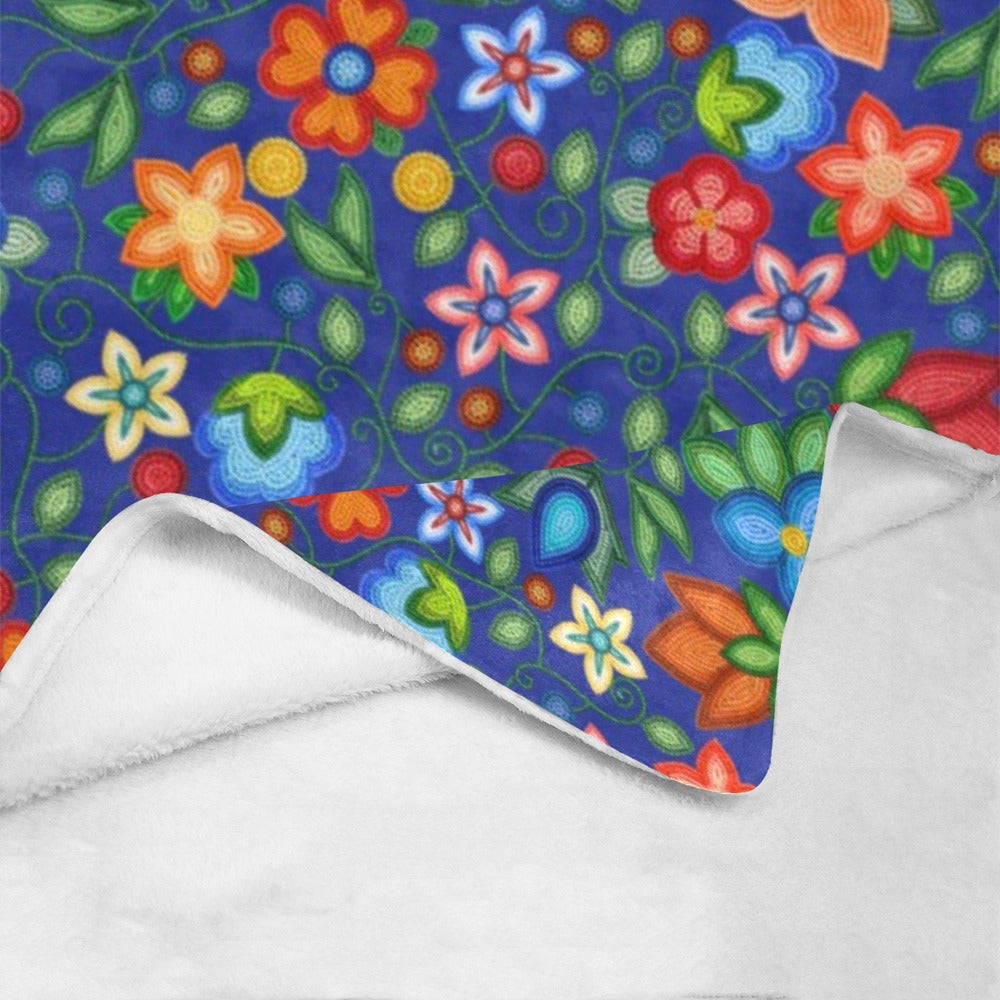 Morning Harmony Sapphire Ultra-Soft Micro Fleece Blanket 60"x80"