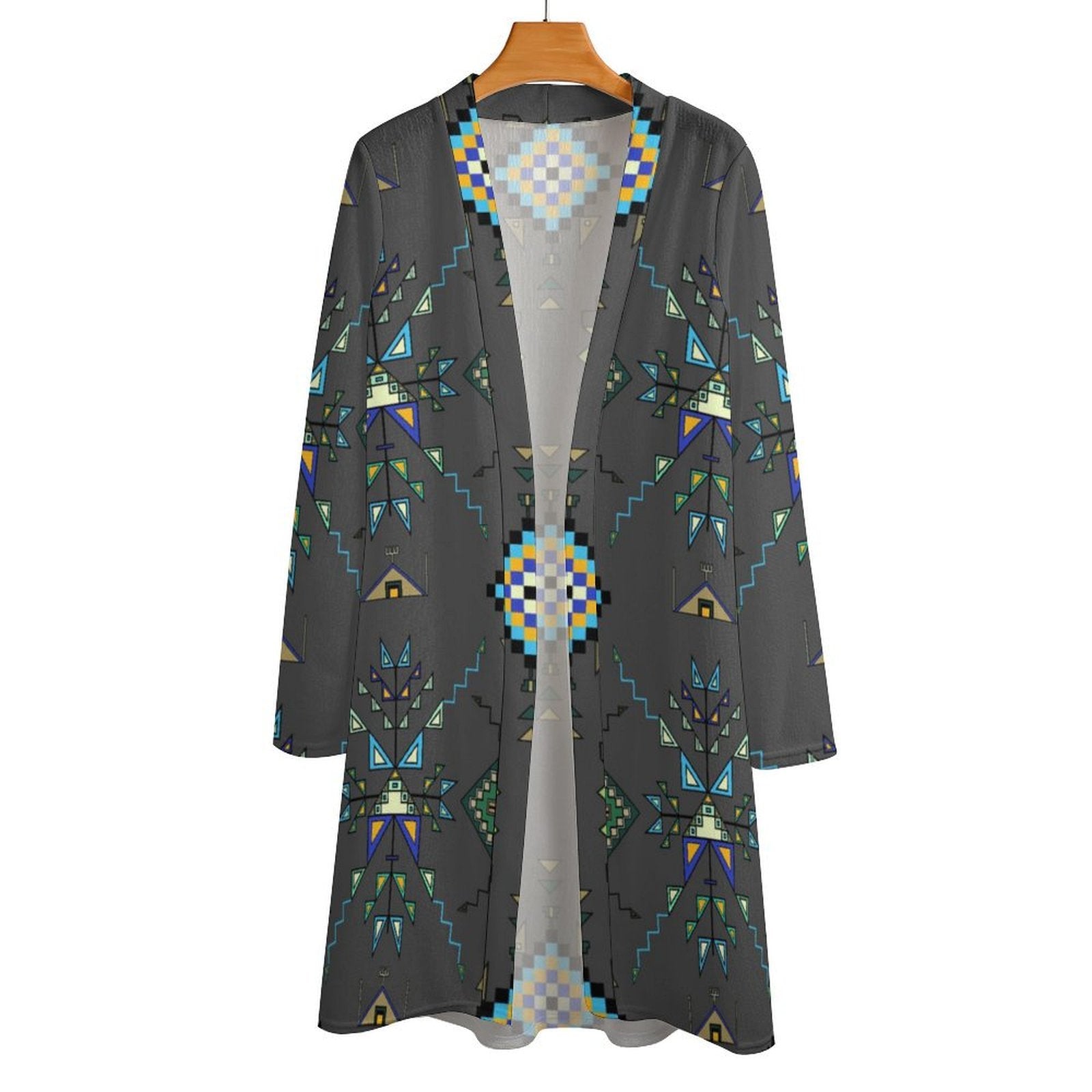 Bear Shield Dark Gray Cardigan