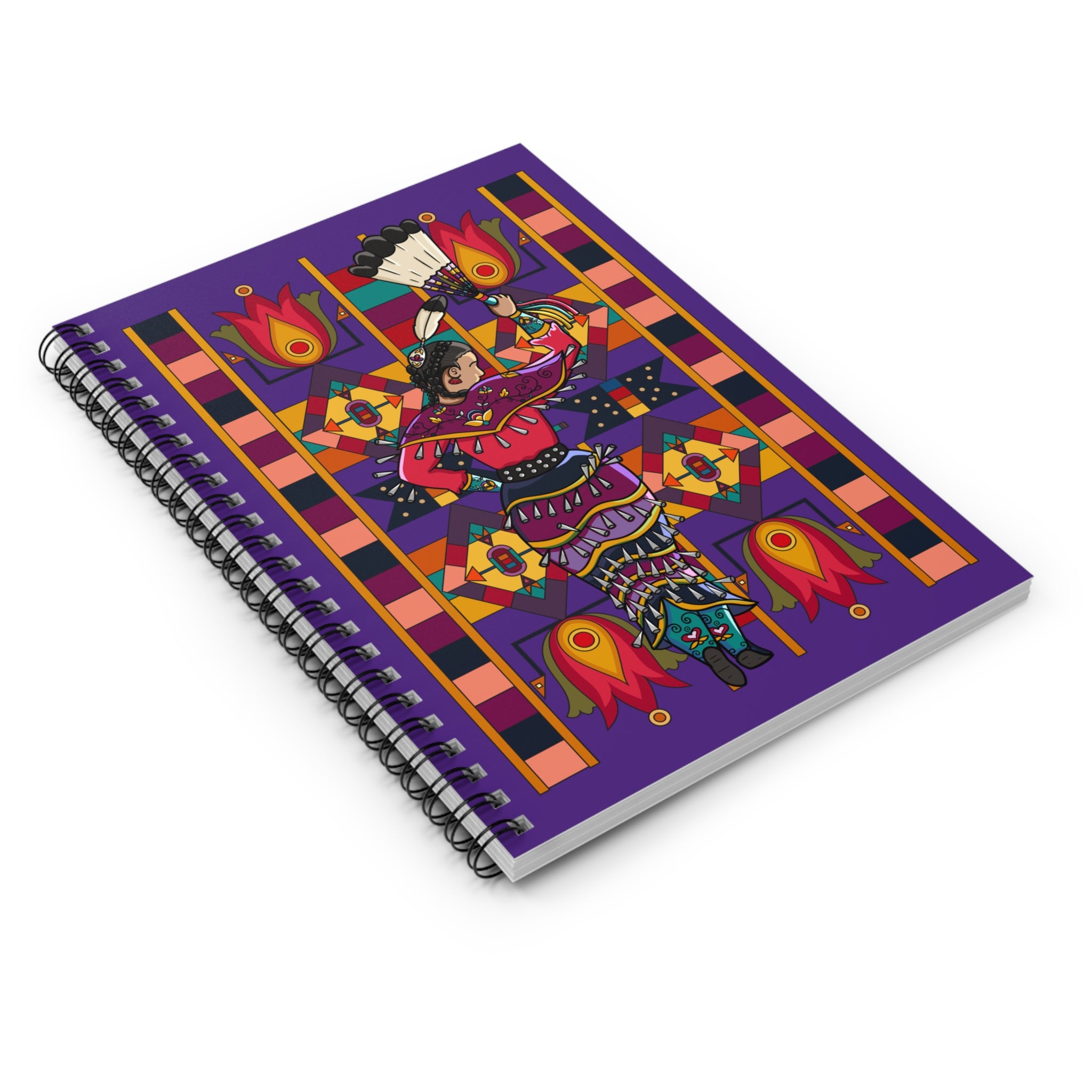 Jingle Dancer 5 Spiral Notebook