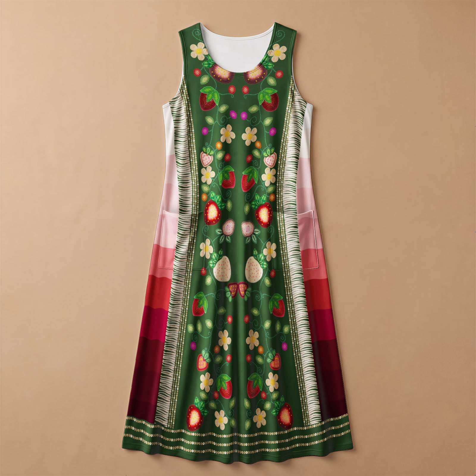 Berry Rites Hunter 1 Women's Sleeveless Long Dress