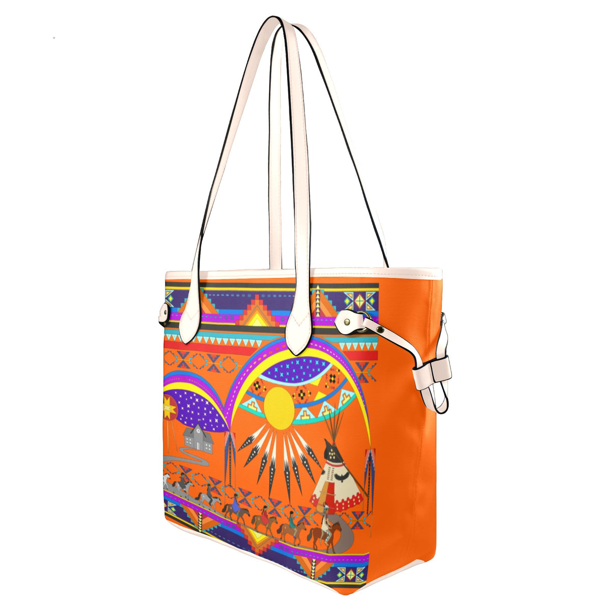 Seven Generations Medicine Clover Canvas Tote Bag