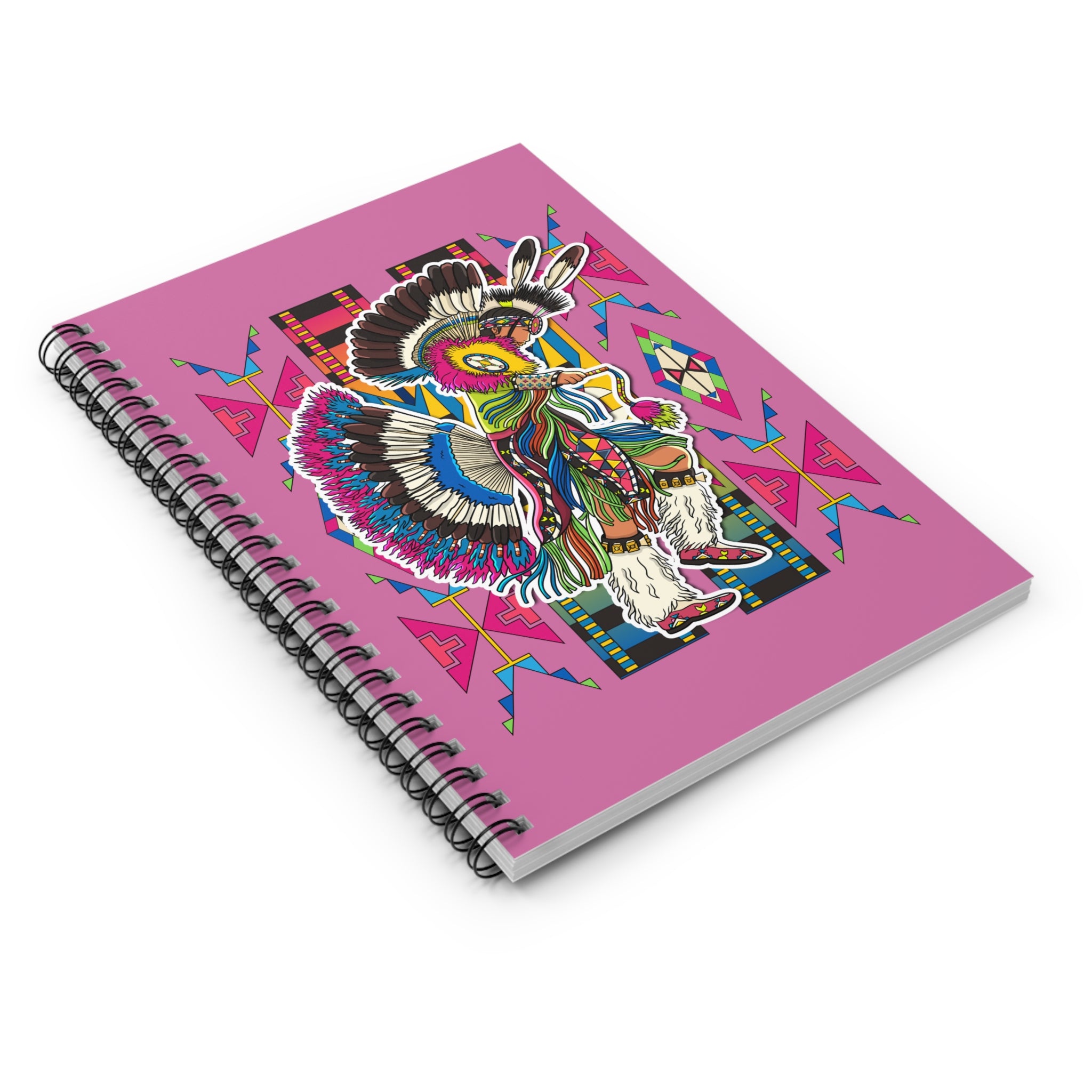 Fancy Dancer Men 5 Spiral Notebook