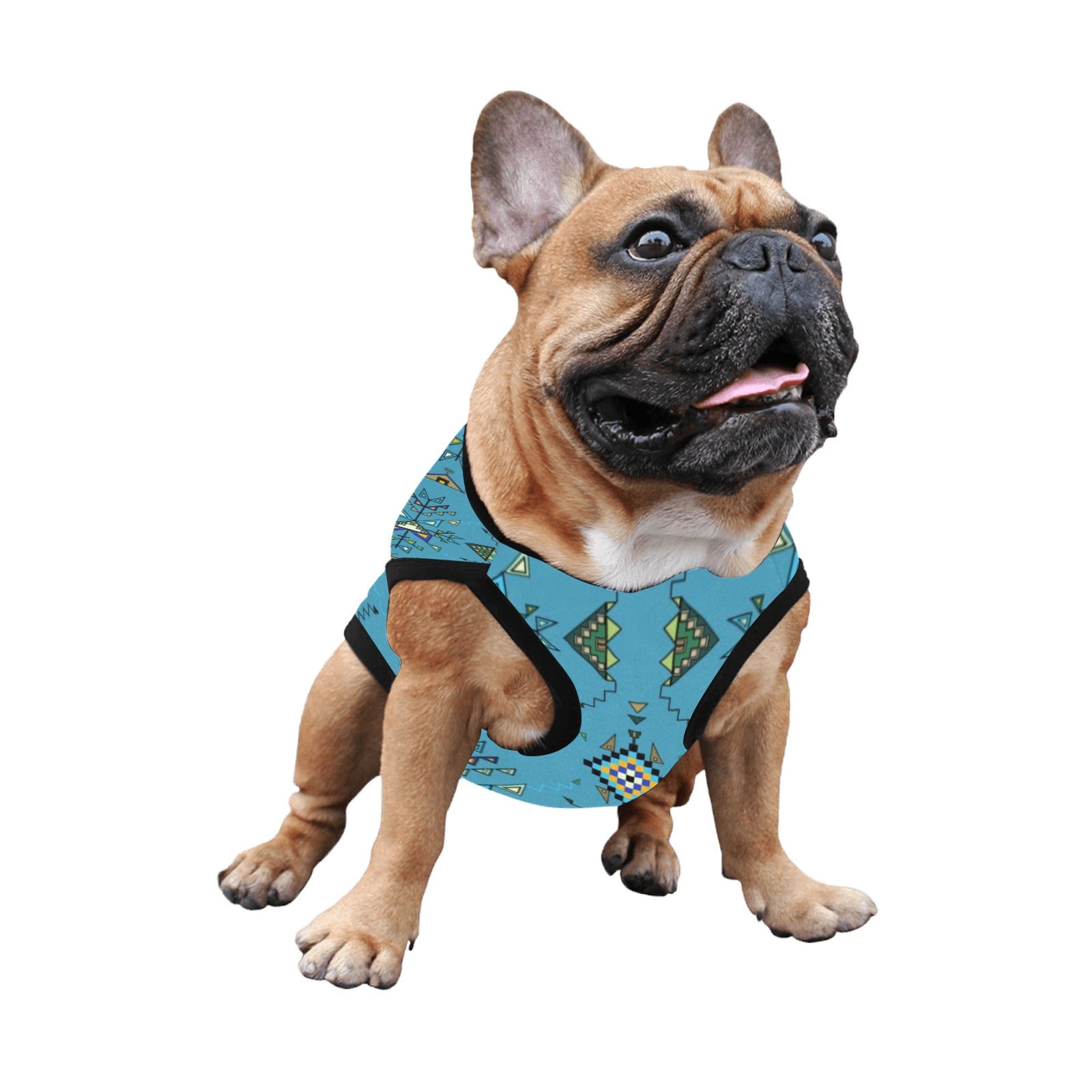 Bear Shield Blue Pet Tank Top