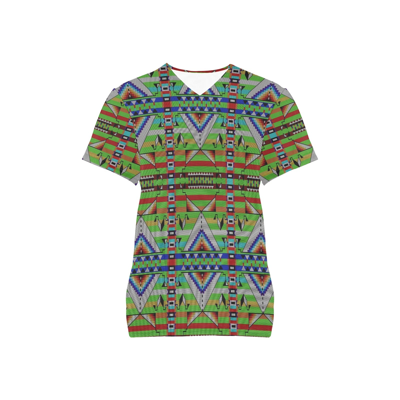 Medicine Blessing Lime Green Scrub Top