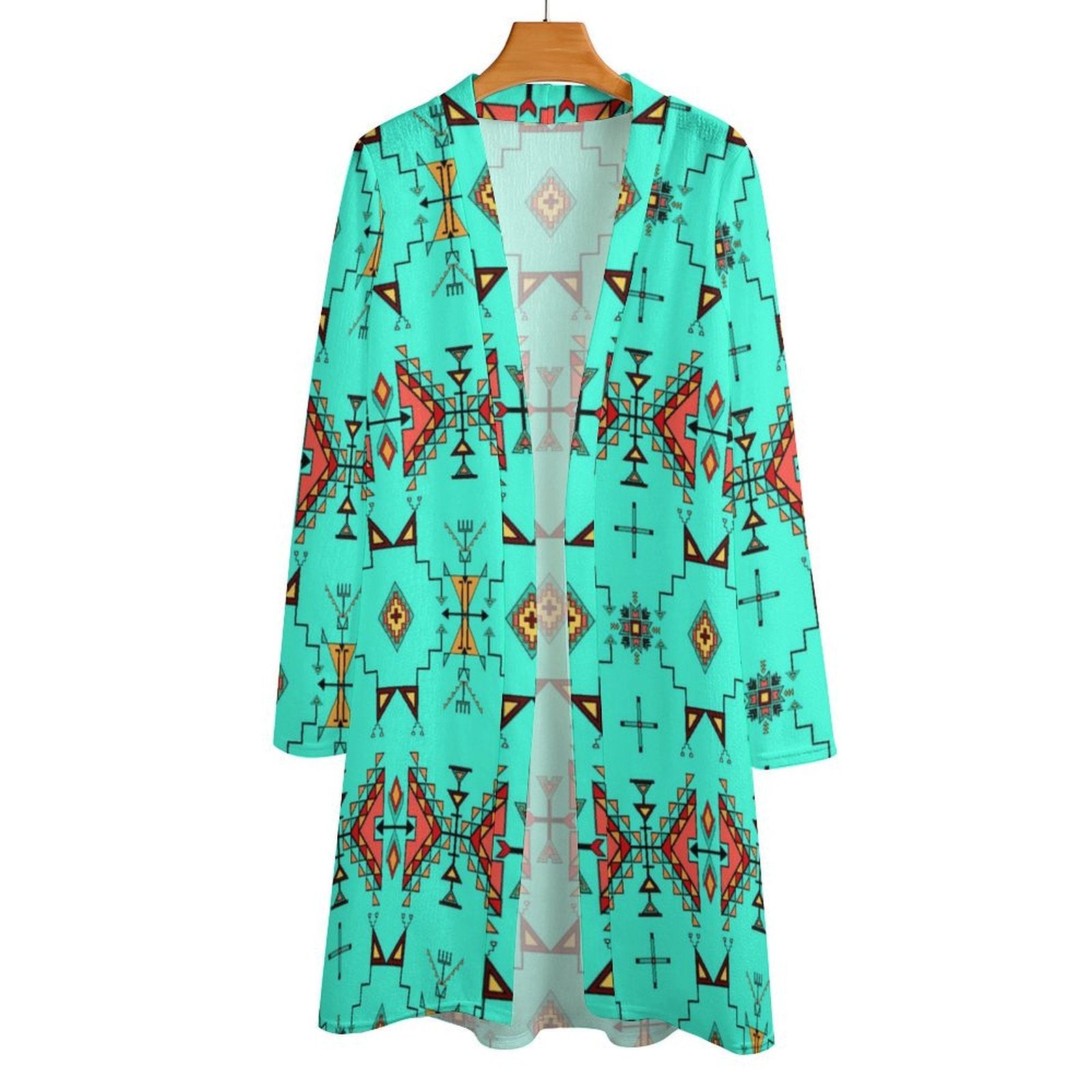 Thunder Flight Turquoise Cardigan