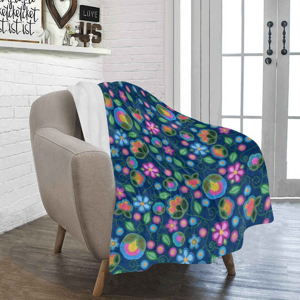 Turquoise Sunbeam Blue Ultra-Soft Micro Fleece Blanket 40"x50"