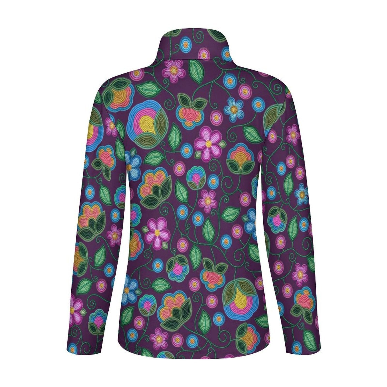 Turquoise Sunbeam Violet Long Sleeve Yoga Shirt
