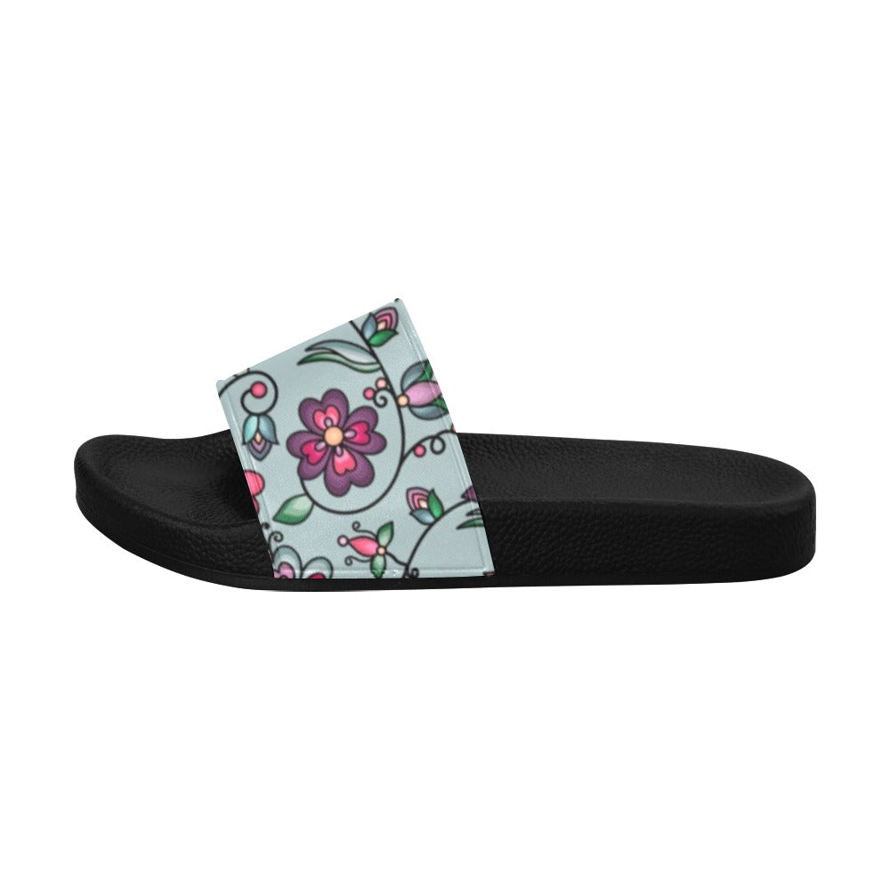 Amber Evening Garland Turquoise Men's Slide Sandals