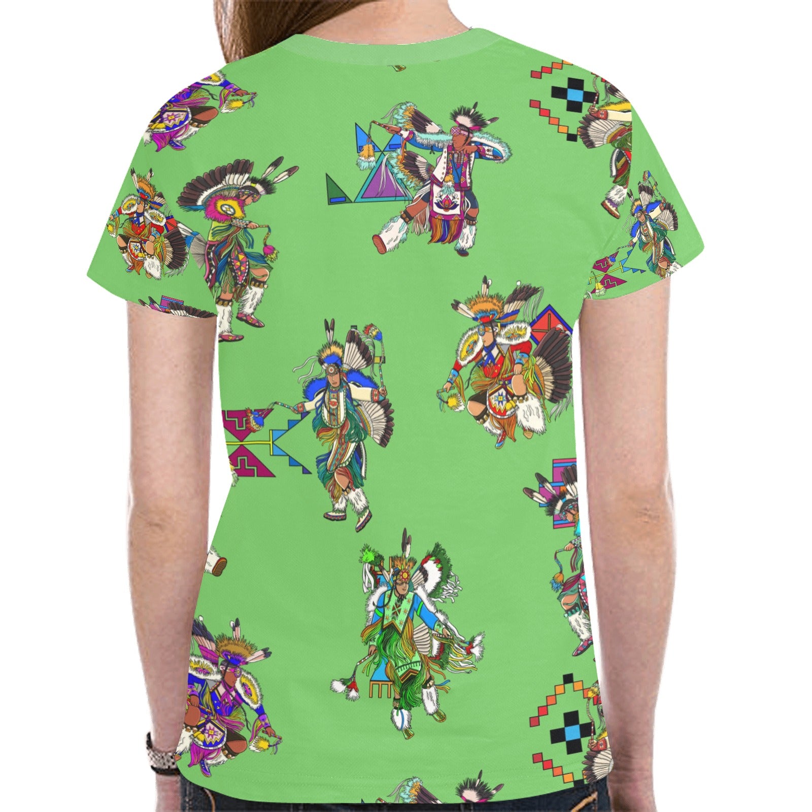 Men's Fancy Dancers Grass T-shirt for Women