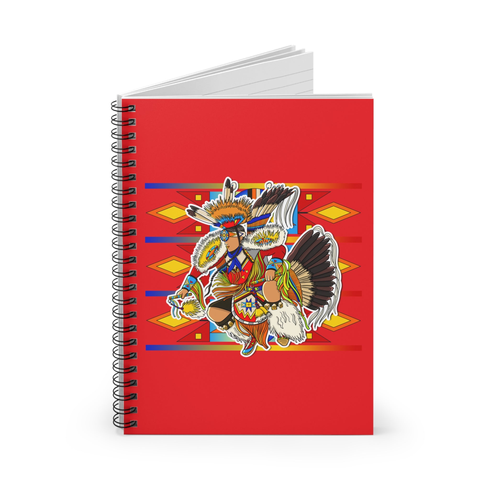 Fancy Dancer Men 3 Spiral Notebook