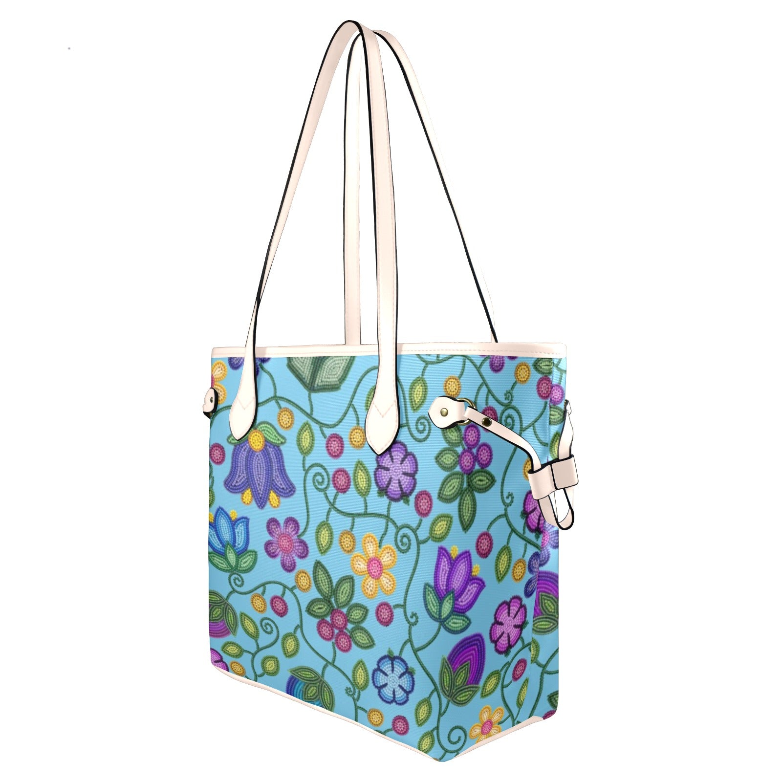 Bloom Uplift Sky Clover Canvas Tote Bag