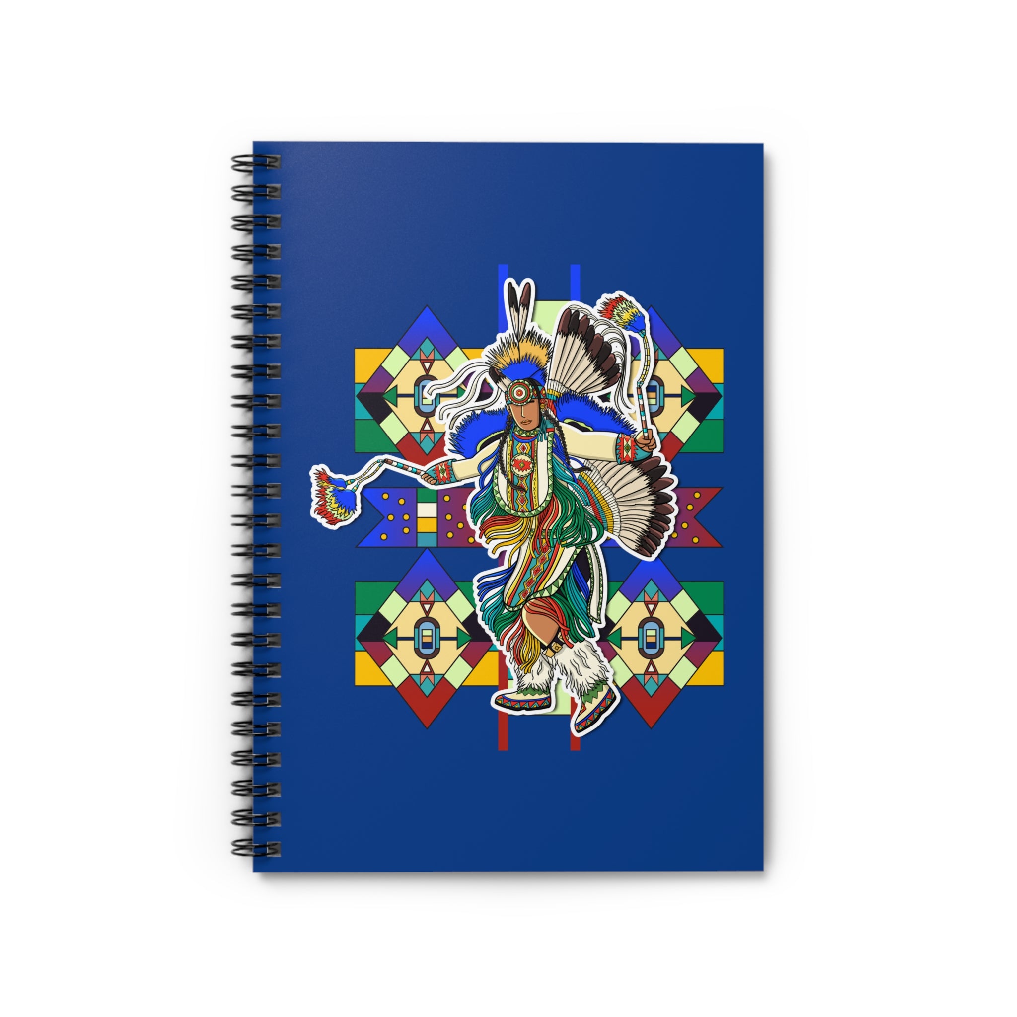 Fancy Dancer Men 4 Spiral Notebook