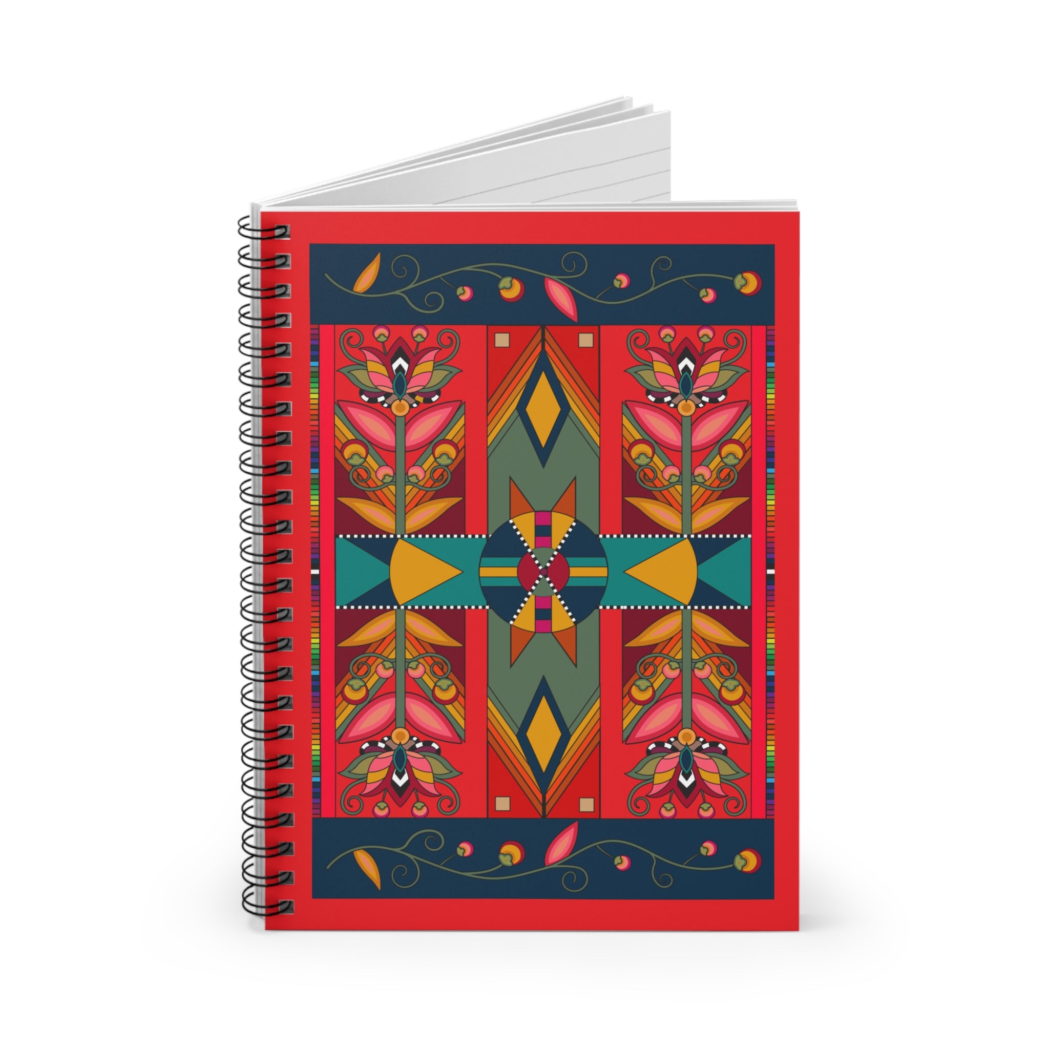 Vinyl Makeup Spiral Notebook