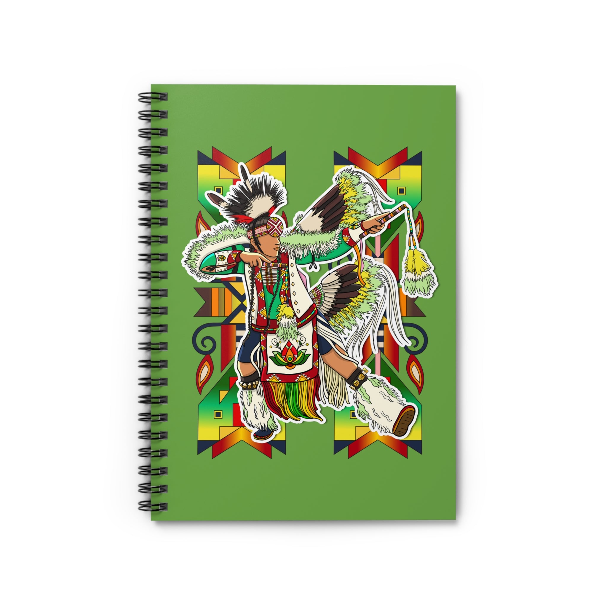 Fancy Dancer Men 2 Spiral Notebook