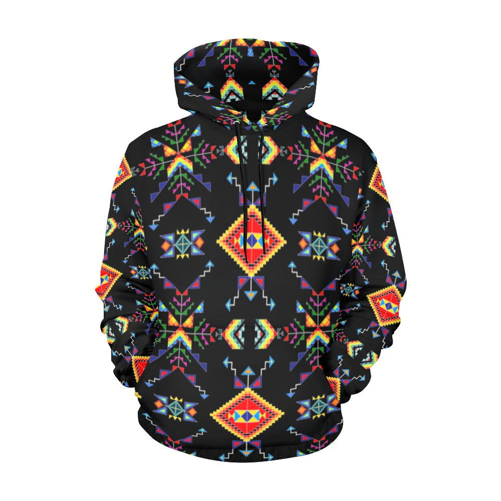 Buffalo Jump Black Hoodie for Women (USA Size)
