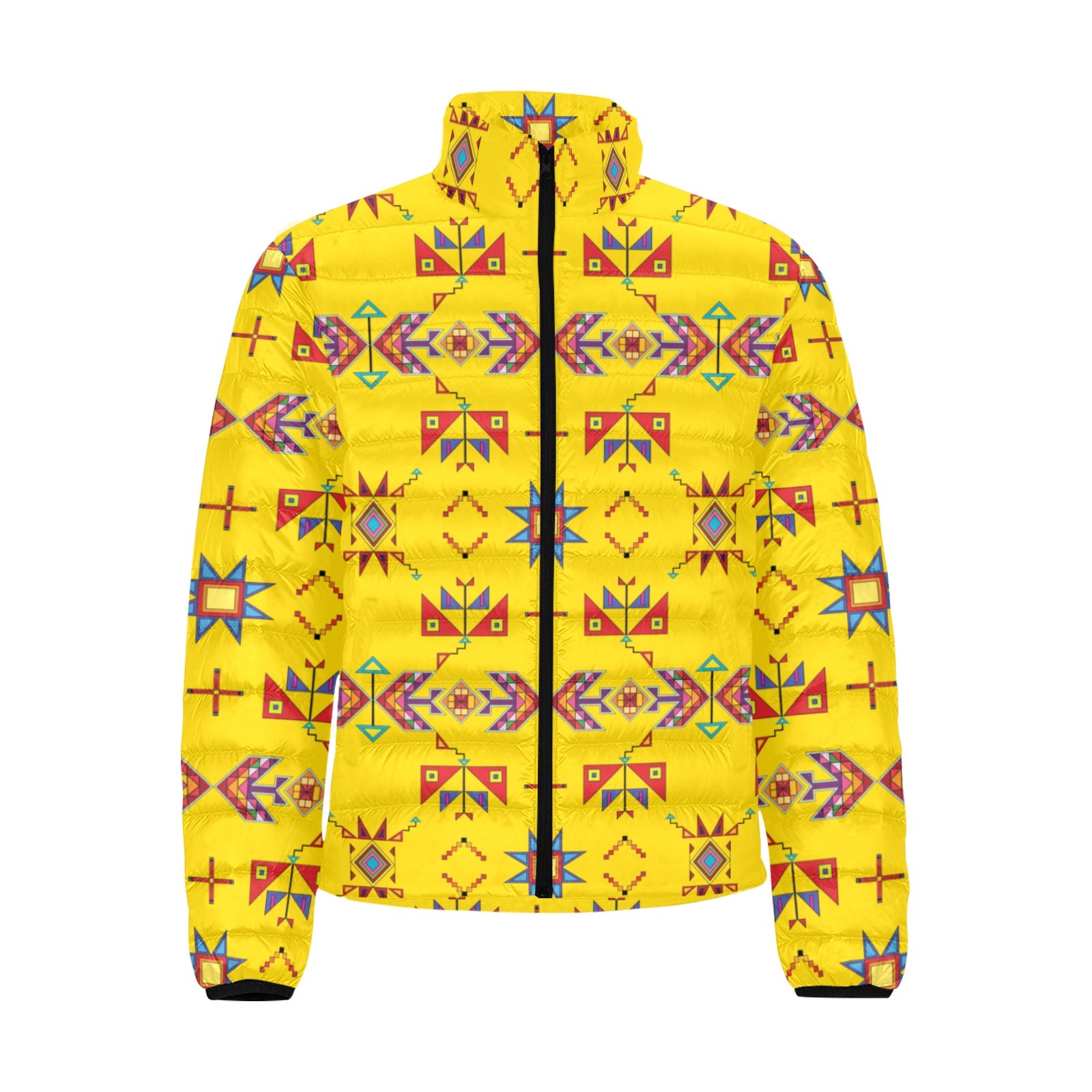 Scattered Generations Maize Men's Padded Jacket