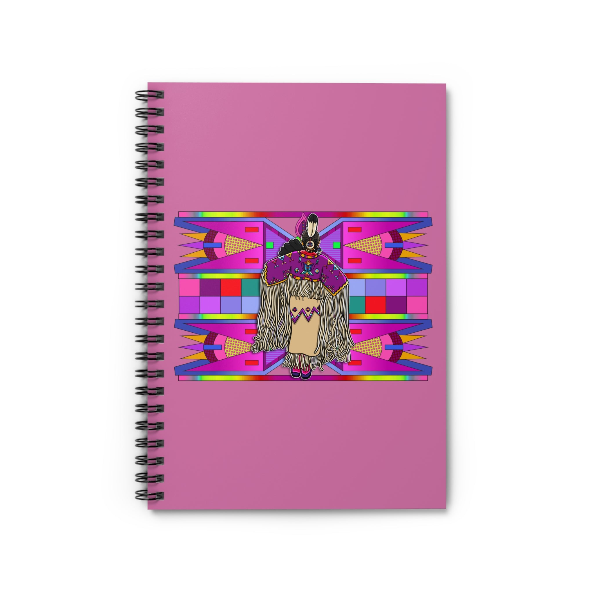 Traditional Dancer 1 Spiral Notebook