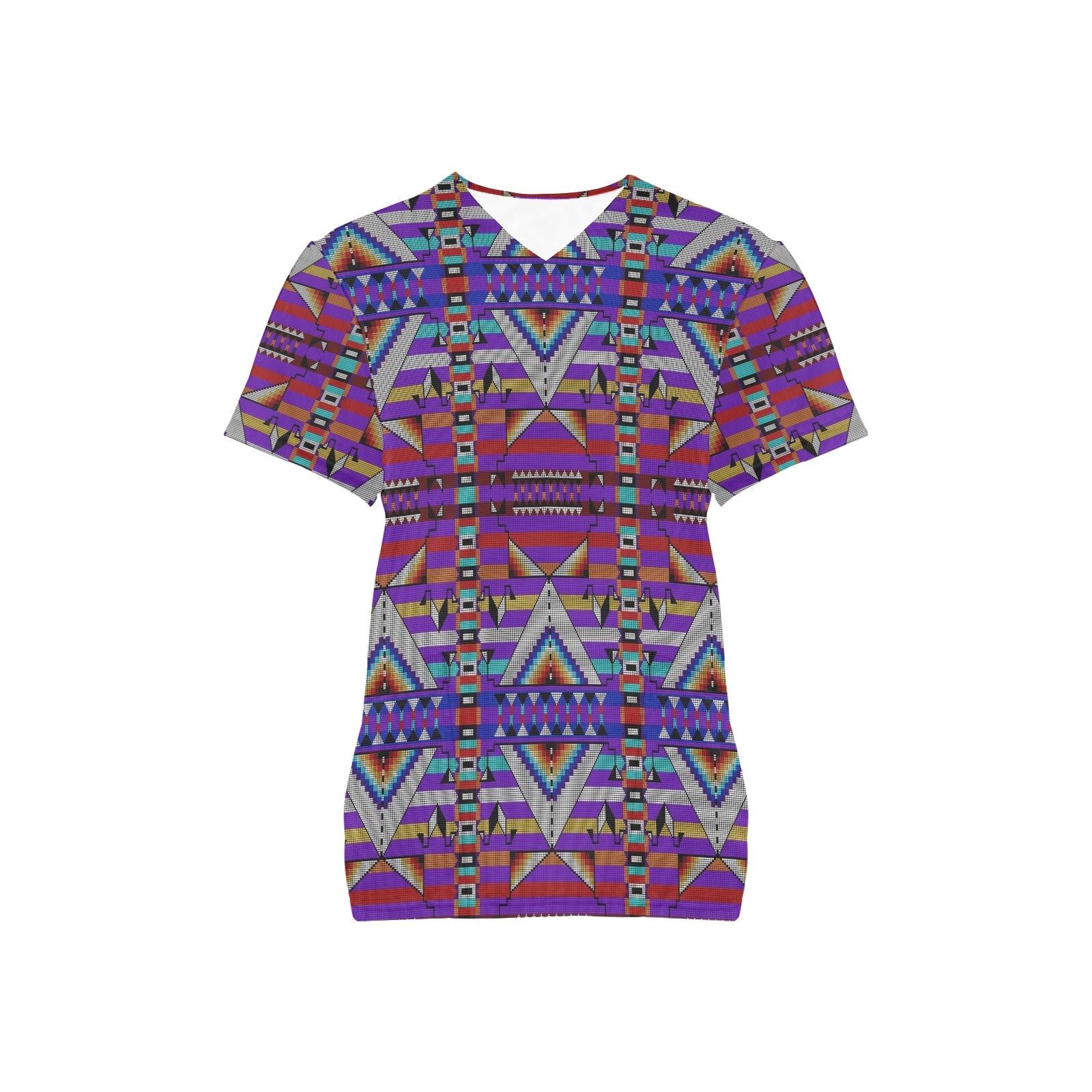Medicine Blessing Purple Scrub Top