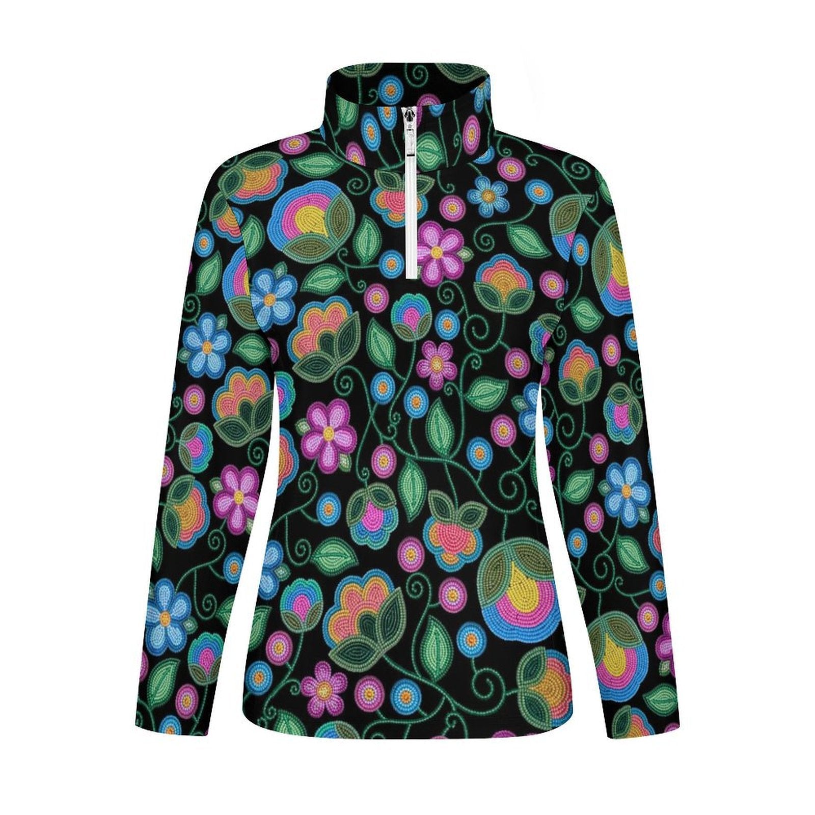 Turquoise Sunbeam Long Sleeve Yoga Shirt