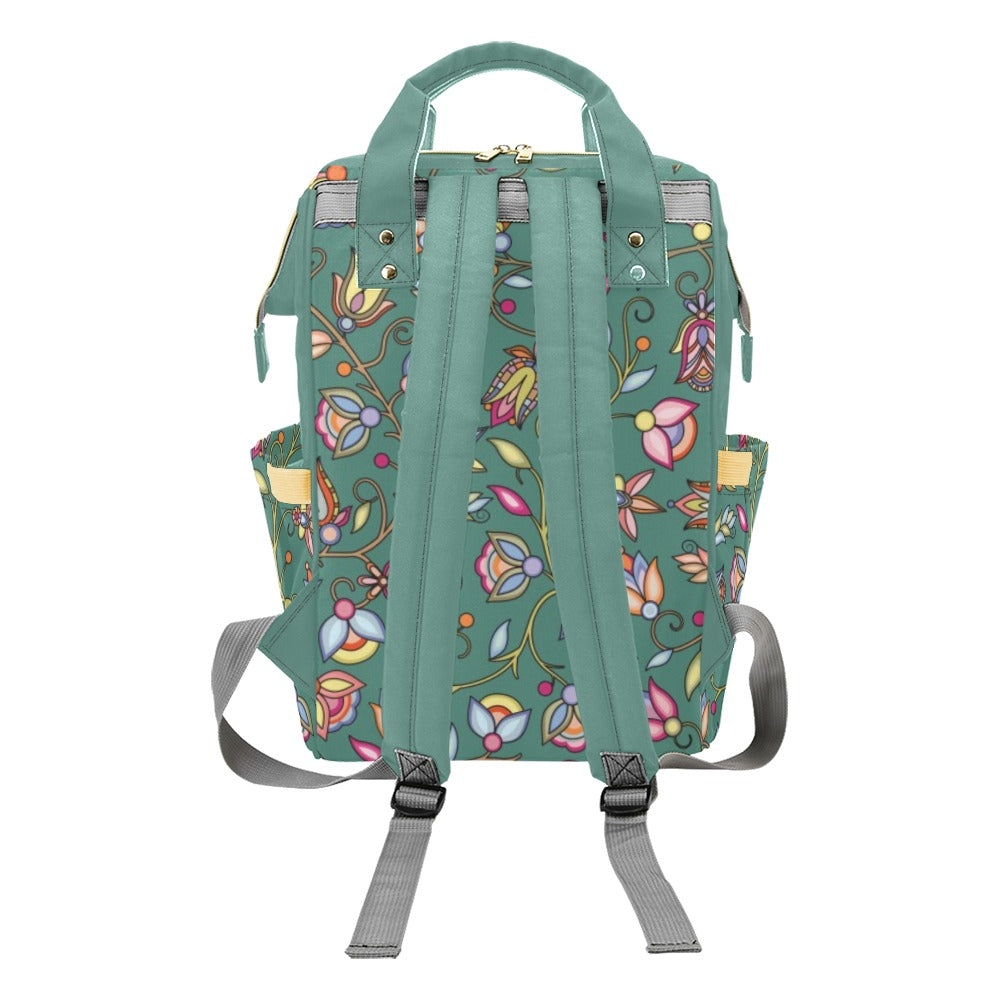 Buffalo Bloom Pond Reflection Multi-Function Diaper Backpack/Diaper Bag