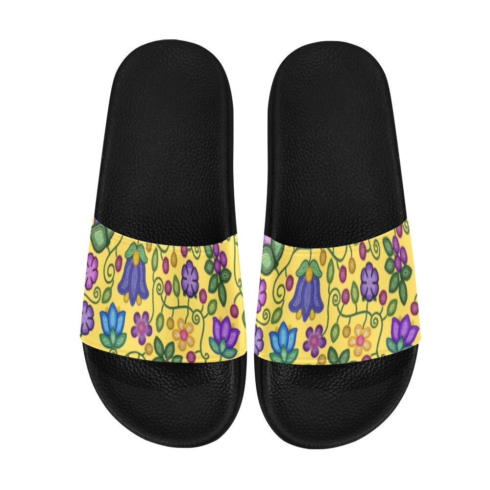 Bloom Uplift Yellow Women's Slide Sandals
