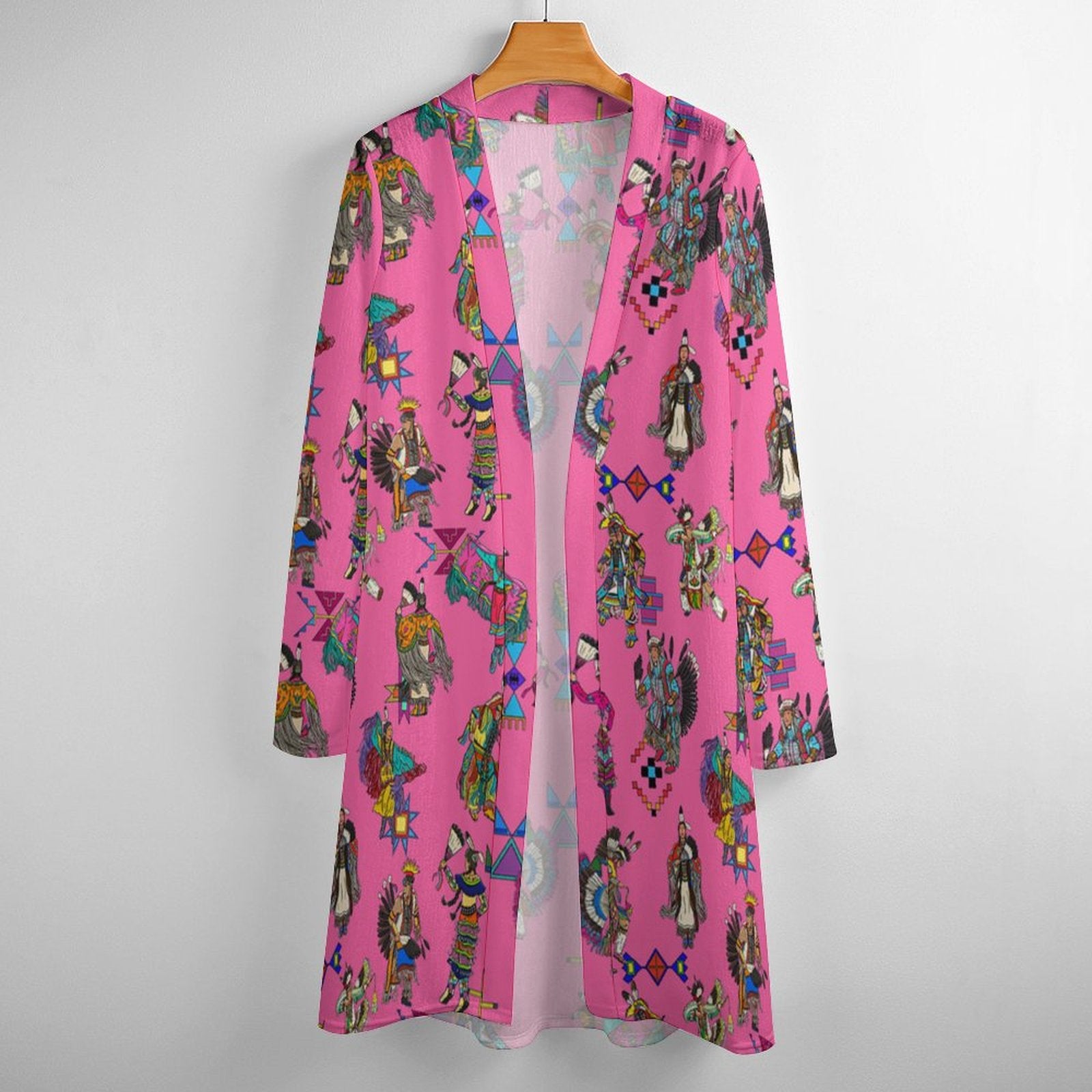 Grand Entry Dancer Pink Cardigan