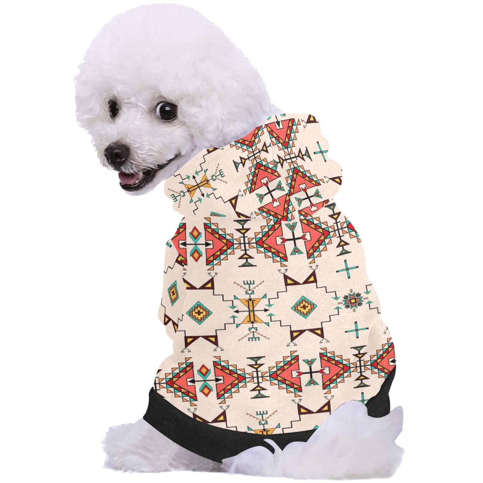 Thunder Flight Cream Pet Dog Hoodie