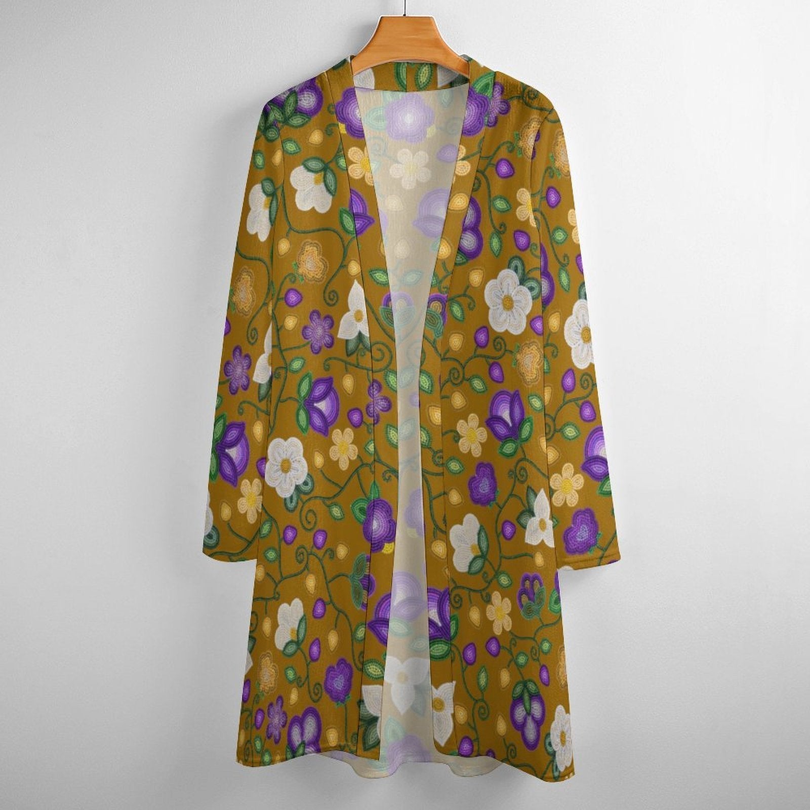 Midnight Moss Bloom Toffee Cardigan