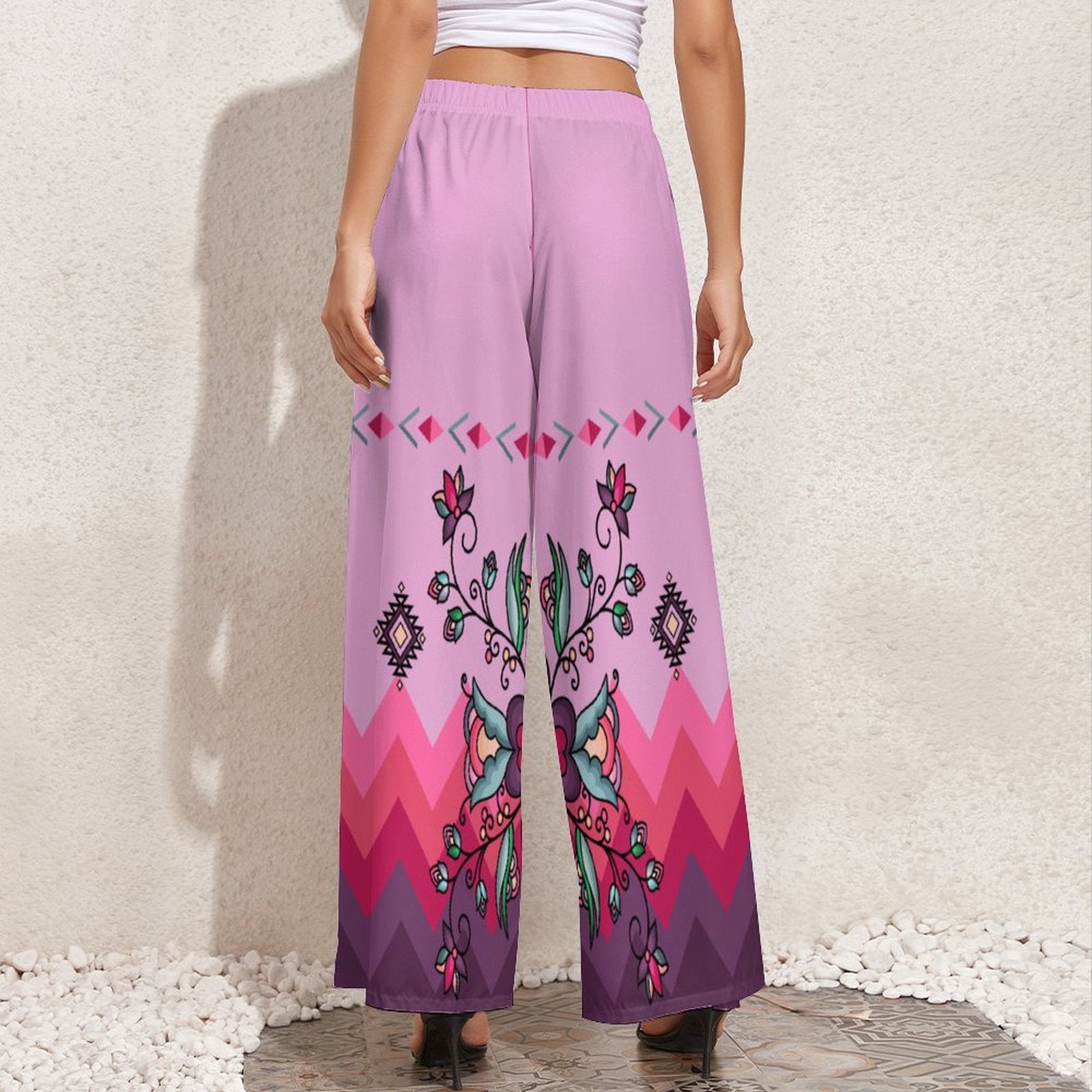 Amber Evening Garland Ribbon Pant