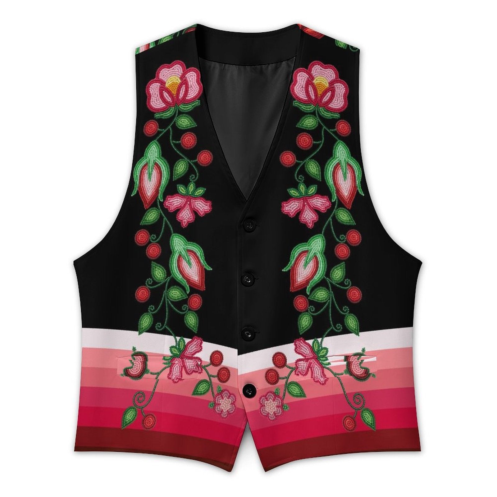 Rose Reverie Women's Sleeveless Suit Vest
