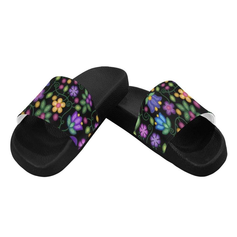 Bloom Uplift Black Men's Slide Sandals
