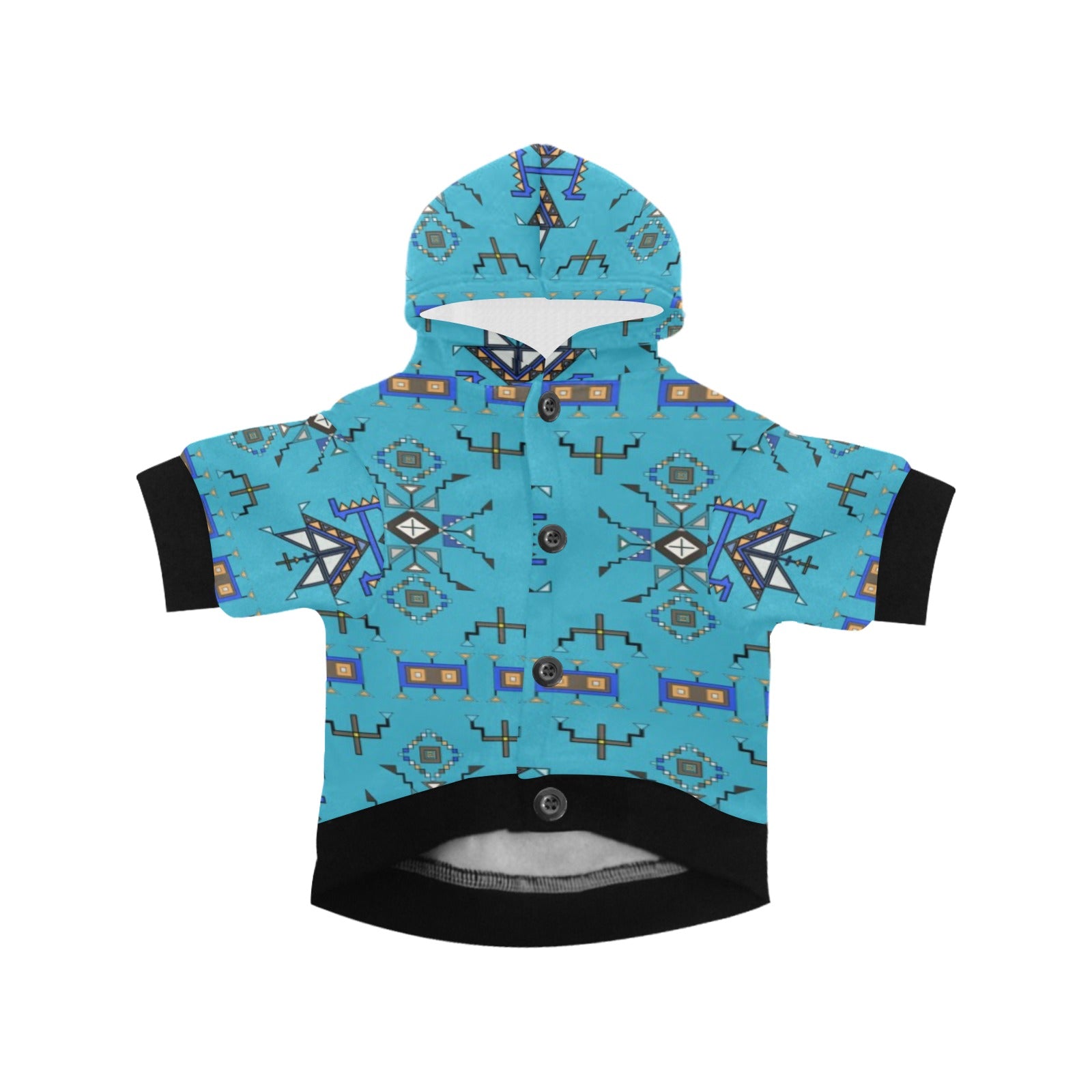 Eagle Strike Blue Pet Dog Hoodie