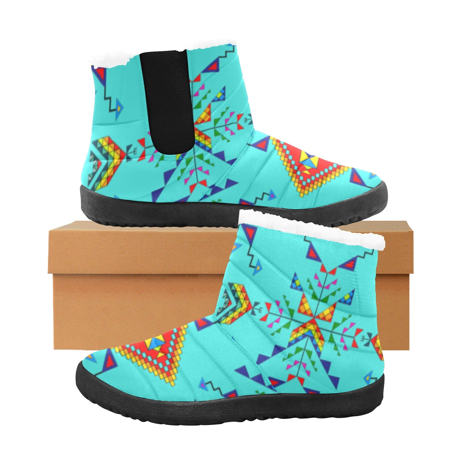 Buffalo Jump Turquoise Men's Padded Winter Boot