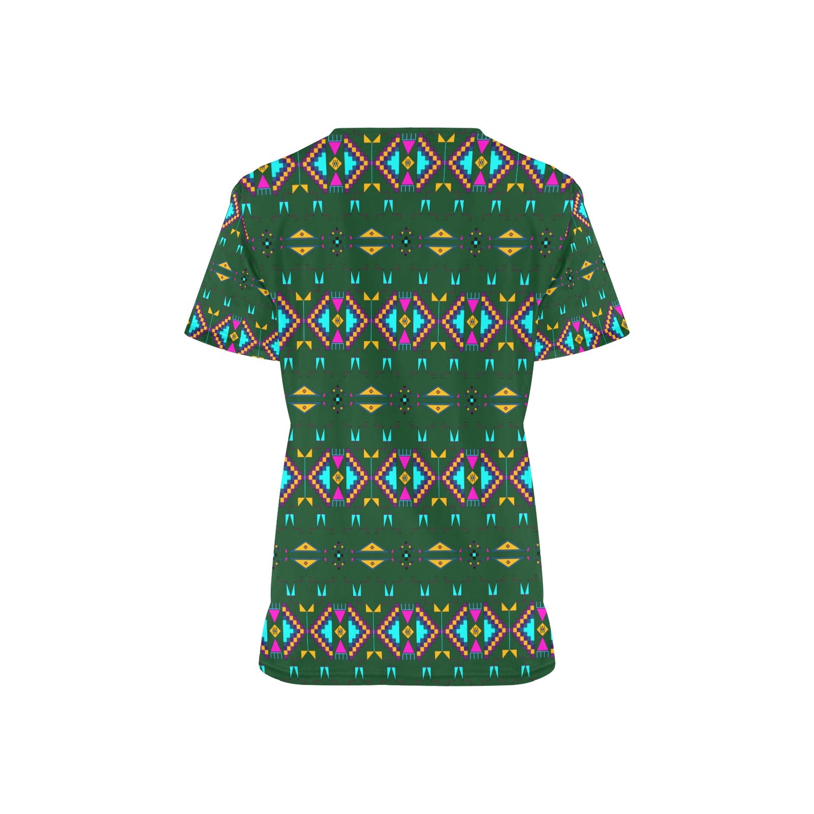 Rite of Passage Squash Leaf Scrub Top
