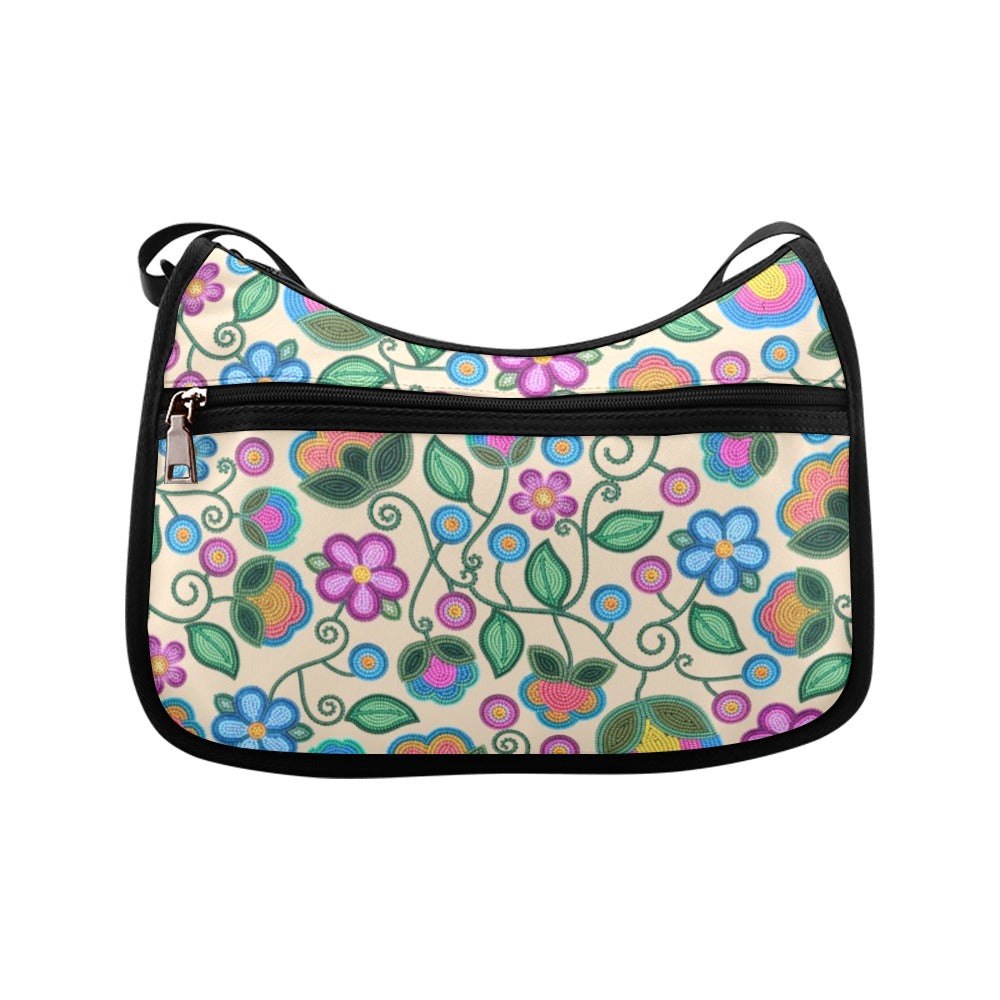 Turquoise Sunbeam Cream Crossbody Bag