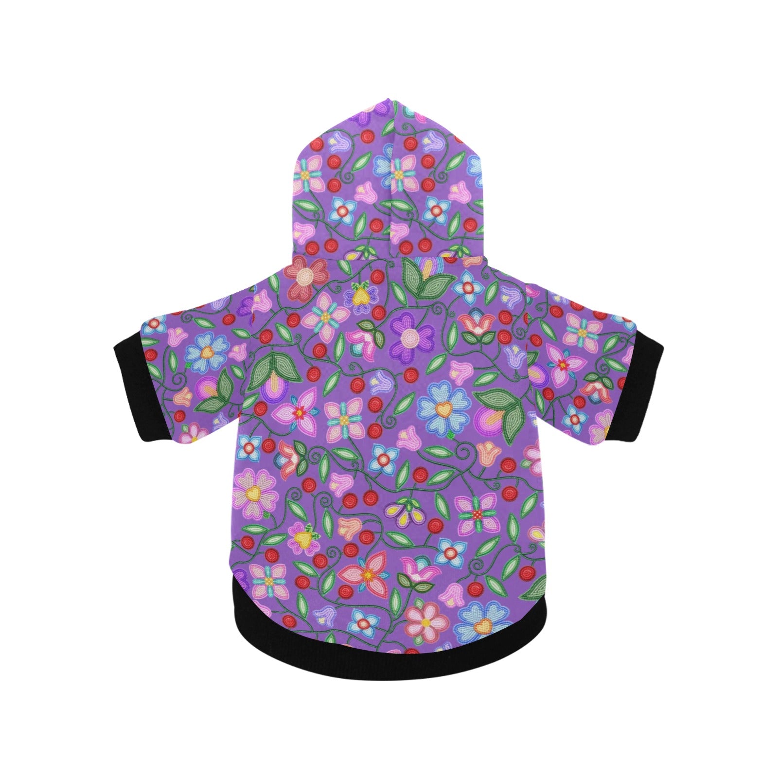 Petal Harmony Lavender Pet Dog Hoodie