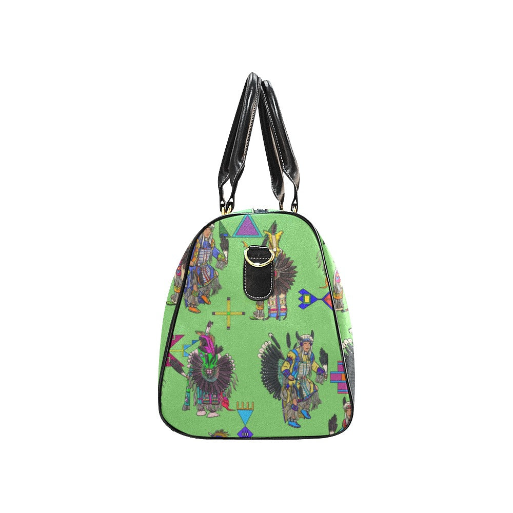 Men's Tradish Dancers Grass Waterproof Travel Bag/Small