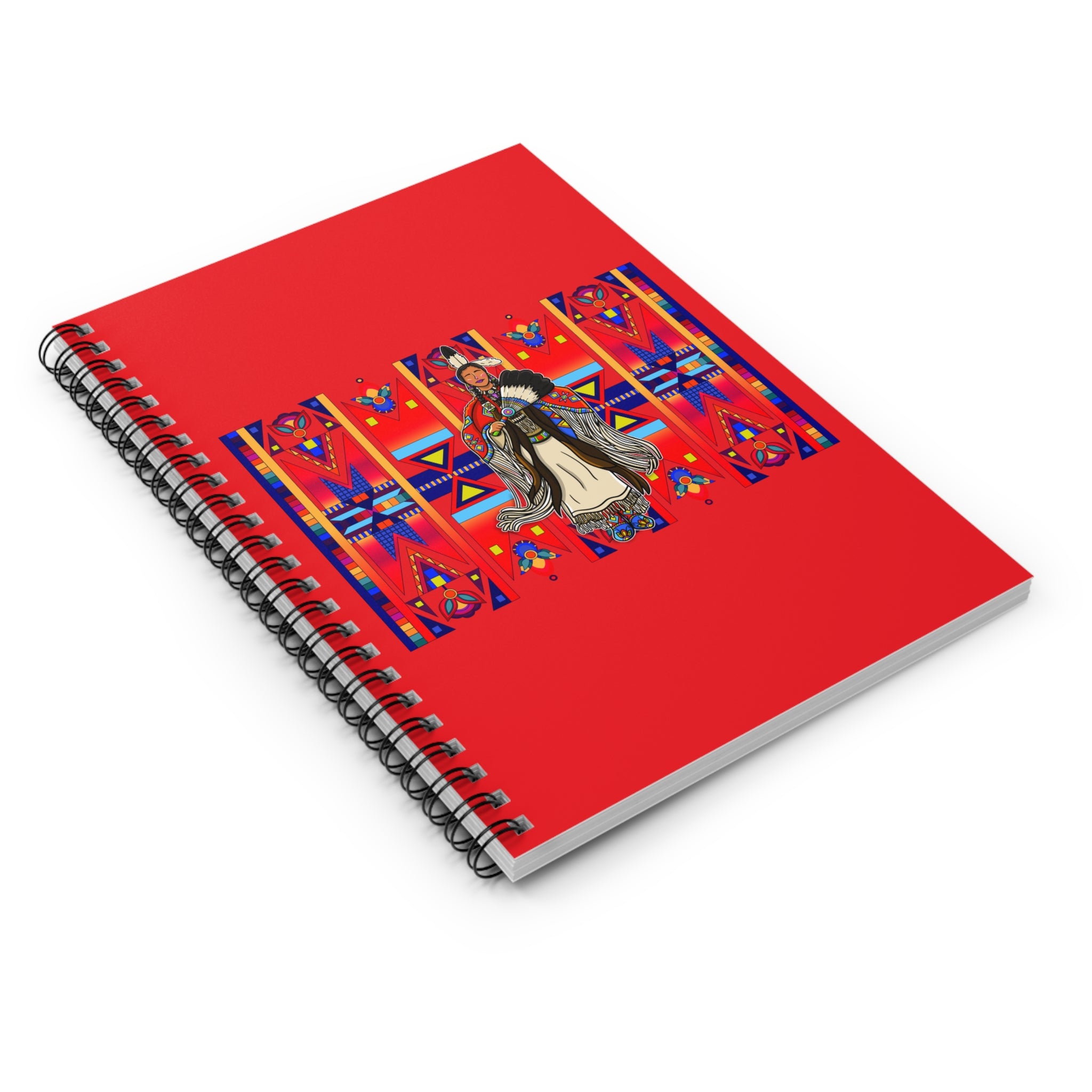 Traditional Dancer 3 Spiral Notebook