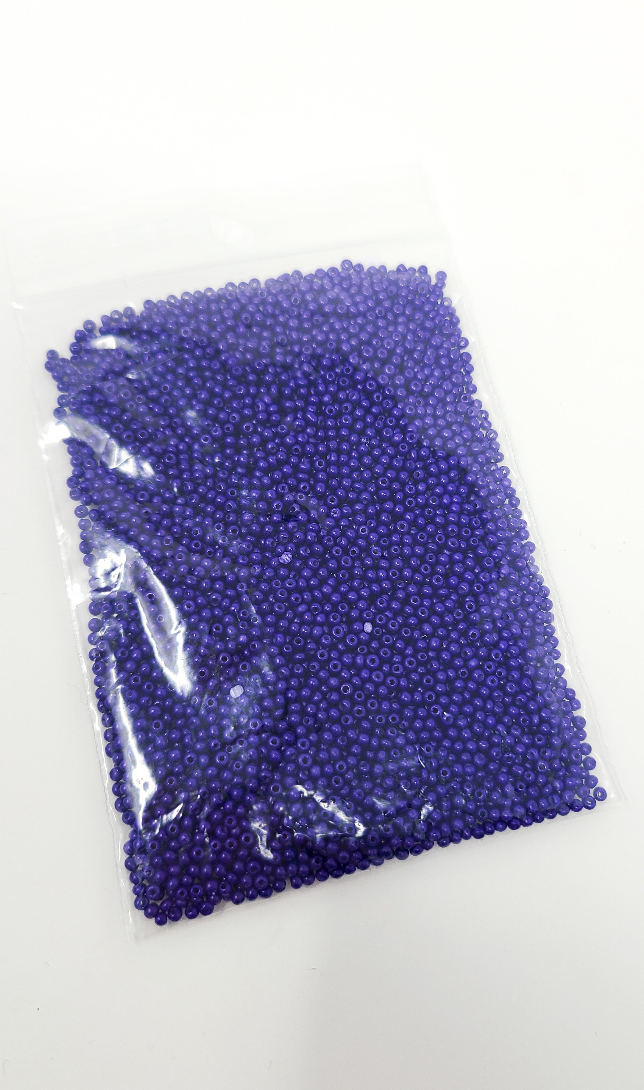 Glass Beads - Dark Purple