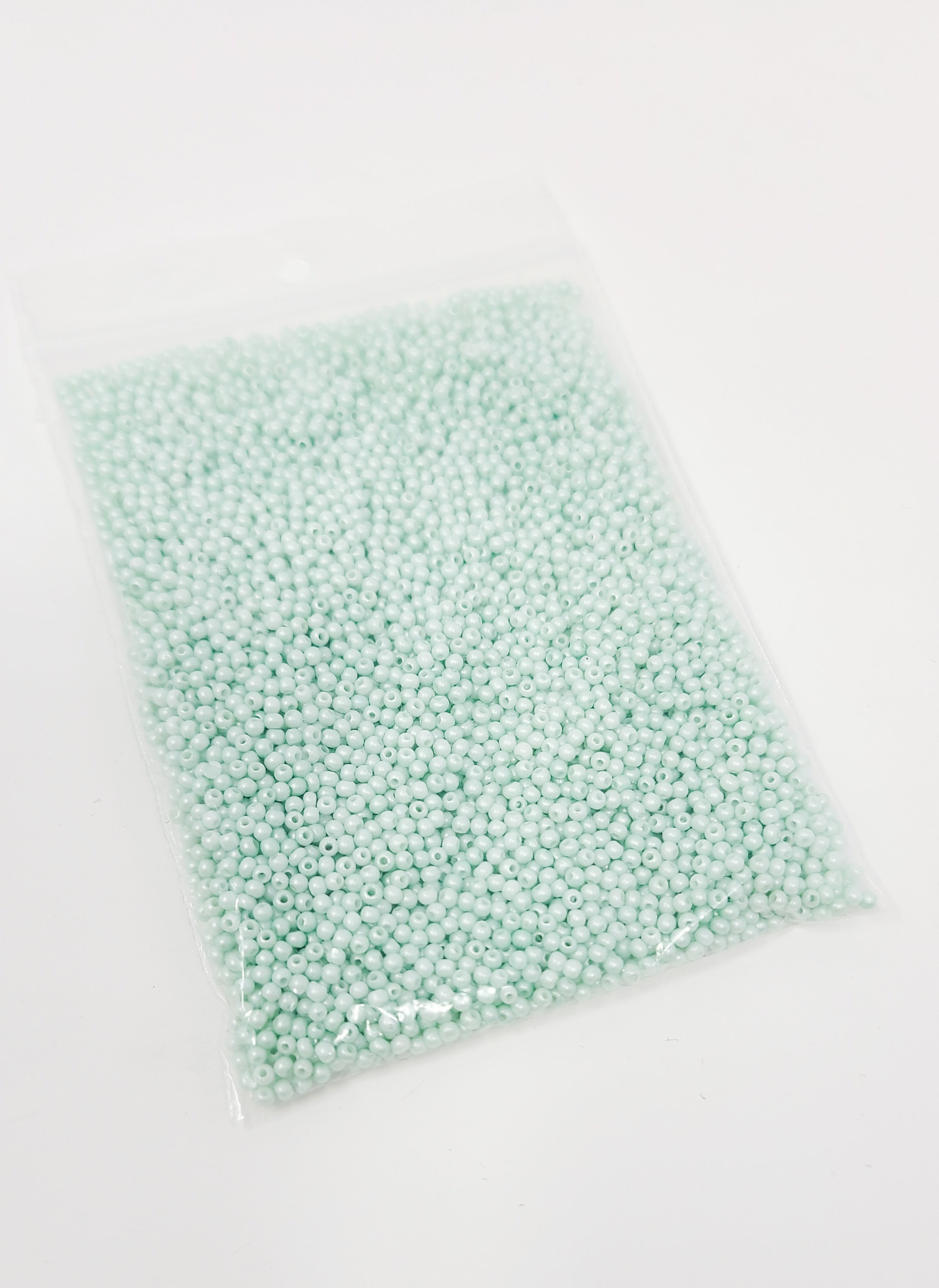 Glass Beads - Misty Teal