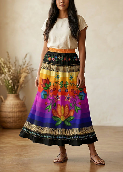 Beaded Offering Black 1 Skirt
