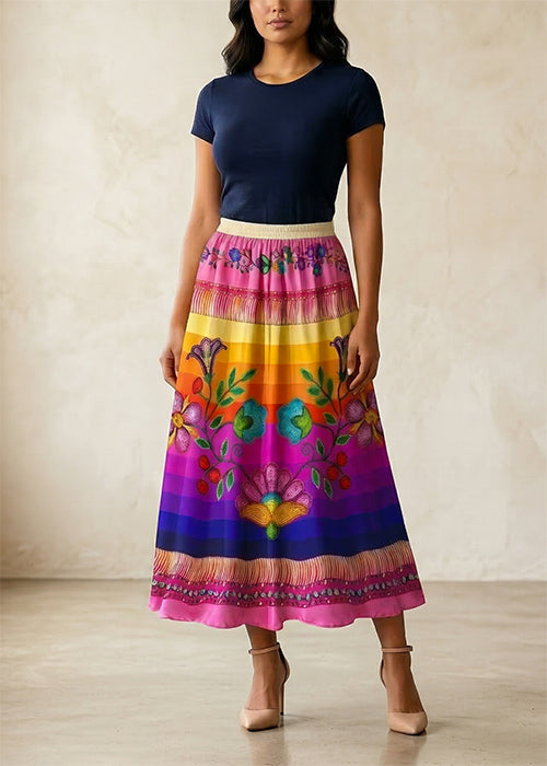 Beaded Offering Pink 1 Skirt