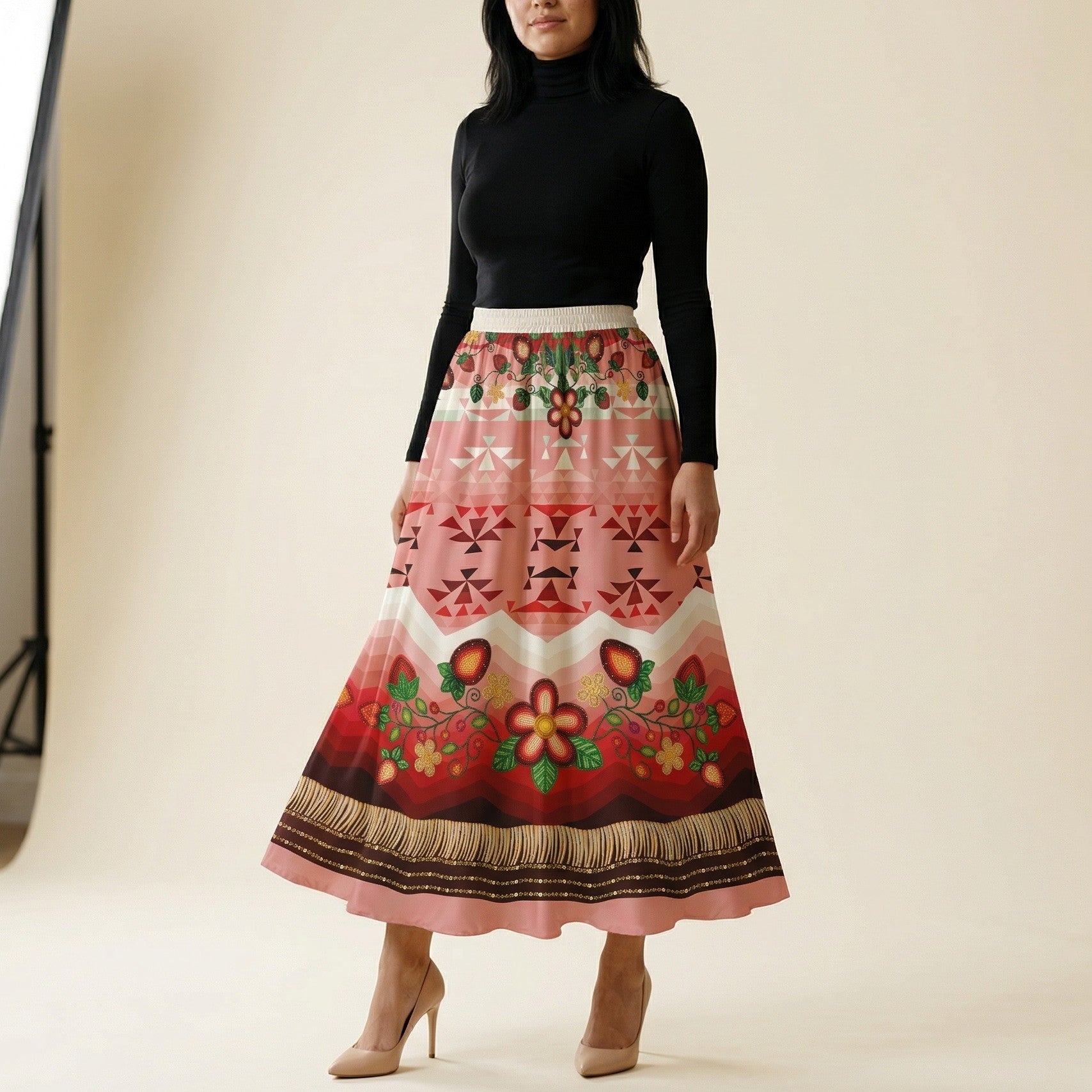 Sacred Strawberry Pink 1 Skirt