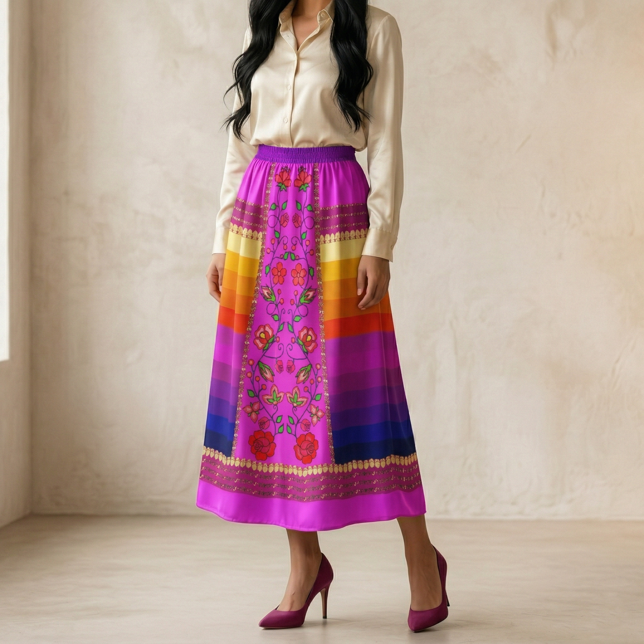 Grandmother Legacy Magenta 2 Skirt