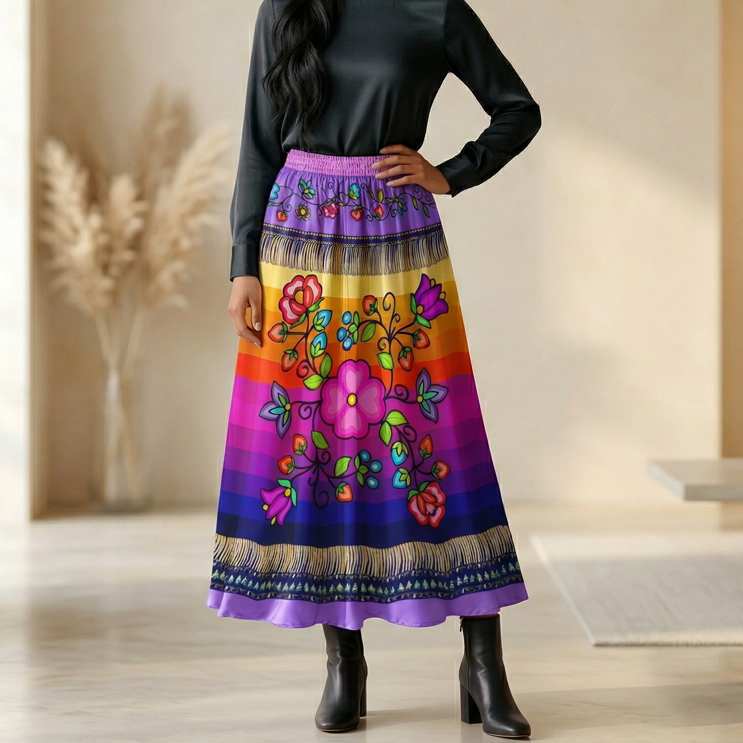 Grandmother Legacy Purple 1 Skirt