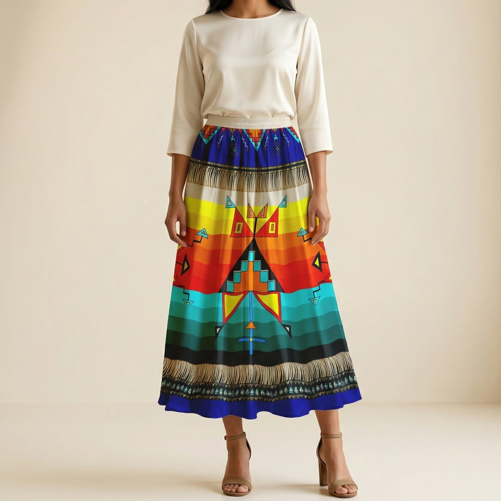 Sentinel of the Plains Navy 3 Skirt