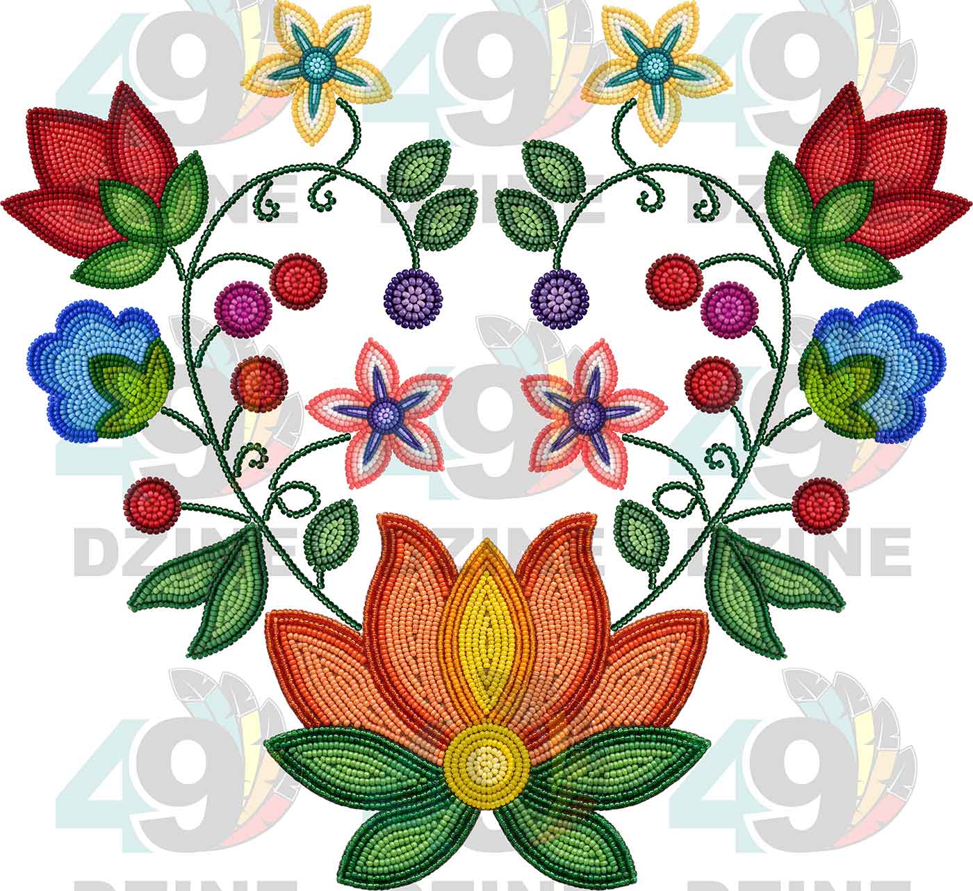 Morning Harmony Beadwork Various Sizes